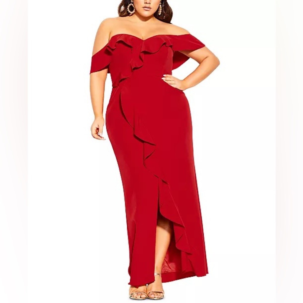 City Chic Curvy Formal Dress